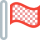 Graphic of a red flag