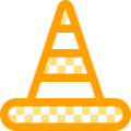 Traffic cone icon.png